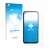 Front side of a product packaging with the brand logo upscreen. Next to it is the device Google Pixel 4a shown with the corres