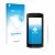 Front side of a product packaging with the brand logo upscreen. Next to it is the device Crosscall Core M4 shown with the corr