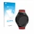 Front side of a product packaging with the brand logo upscreen. Next to it is the device Huawei Watch GT 2e shown with the cor