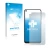 Front side of a product packaging with the brand logo upscreen. Next to it is the device TCL 10L shown with the corresponding 