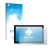 Front side of a product packaging with the brand logo upscreen. Next to it is the device Chuwi UBook 11.6" shown with the corr