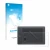 Front side of a product packaging with the brand logo upscreen. Next to it is the device Wacom Intuos Pro S PTH-460 shown with