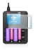 Image of the device ISDT C4 Evo with a wide variety of screen protectors.