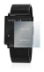 Image of the device Qlocktwo W35 with a wide variety of screen protectors.