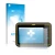 Front side of a product packaging with the brand logo upscreen. Next to it is the device Trimble T7 shown with the correspondi