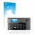 Front side of a product packaging with the brand logo upscreen. Next to it is the device Line 6 Helix Floor shown with the cor