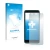 Front side of a product packaging with the brand logo upscreen. Next to it is the device Logicom Le Swipe shown with the corre