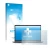 Front side of a product packaging with the brand logo upscreen. Next to it is the device Dell Precision 3570 shown with the co