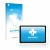 Front side of a product packaging with the brand logo upscreen. Next to it is the device Google Pixel Tablet shown with the co