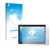 Front side of a product packaging with the brand logo upscreen. Next to it is the device Acepad A145 10.1" shown with the corr