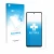Front side of a product packaging with the brand logo upscreen. Next to it is the device Oppo A58 4G shown with the correspond