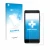Front side of a product packaging with the brand logo upscreen. Next to it is the device Cubot J 20 shown with the correspondi