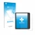 Front side of a product packaging with the brand logo upscreen. Next to it is the device Tolino Vision Color 2024 shown with t