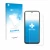 Front side of a product packaging with the brand logo upscreen. Next to it is the device Google Pixel 8a shown with the corres