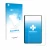 Front side of a product packaging with the brand logo upscreen. Next to it is the device Oukitel OT5S shown with the correspon
