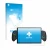 Front side of a product packaging with the brand logo upscreen. Next to it is the device OneXPlayer X1 shown with the correspo