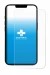 Image of the device Apple iPhone 16e with a wide variety of screen protectors.