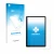 Front side of a product packaging with the brand logo upscreen. Next to it is the device Whitedeer G13 shown with the correspo