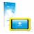 Front side of a product packaging with the brand logo upscreen. Next to it is the device Clementoni Clempad 8" PRO shown with 