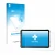 Front side of a product packaging with the brand logo upscreen. Next to it is the device Fossibot DT3 5G shown with the corres