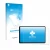 Front side of a product packaging with the brand logo upscreen. Next to it is the device Acepad HIGH Tablet 12" shown with the