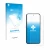 Front side of a product packaging with the brand logo upscreen. Next to it is the device Oukitel WP210 shown with the correspo