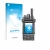 Front side of a product packaging with the brand logo upscreen. Next to it is the device Radtel RT-950 Pro shown with the corr
