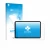 Front side of a product packaging with the brand logo upscreen. Next to it is the device Volla Tablet 12.3" shown with the cor