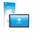 Front side of a product packaging with the brand logo upscreen. Next to it is the device Lisciani Mio Tab 10" shown with the c