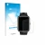 Front side of a product packaging with the brand logo upscreen. Next to it is the device ABUBU SmartWatch PBL2 shown with the 