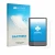 Front side of a product packaging with the brand logo upscreen. Next to it is the device Engwe Engine Pro 3.0 Boost shown with
