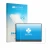 Front side of a product packaging with the brand logo upscreen. Next to it is the device ASUS ZenScreen MB16NCG shown with the