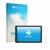 Front side of a product packaging with the brand logo upscreen. Next to it is the device Zebra ET401 8" shown with the corresp
