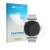 Front side of a product packaging with the brand logo upscreen. Next to it is the device Huawei Watch Buds 2 shown with the co