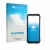 Front side of a product packaging with the brand logo upscreen. Next to it is the device Blackview Rock 5 shown with the corre