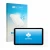 Front side of a product packaging with the brand logo upscreen. Next to it is the device Portkeys LS7P 7" shown with the corre