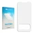Front side of a product packaging with the brand logo upscreen. Next to it is the corresponding screen protector.
