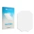 Front side of a product packaging with the brand logo upscreen. Next to it is the corresponding screen protector.