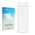 Front side of a product packaging with the brand logo upscreen. Next to it is the corresponding screen protector.