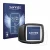 Front side of a product packaging with the brand logo Savvies. Next to it is the device Bosch Purion shown with the correspond