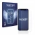 Front side of a product packaging with the brand logo Savvies. Next to it is the device Apple iPhone X shown with the correspo