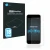 Front side of a product packaging with the brand logo Savvies. Next to it is the device Apple iPhone 8 shown with the correspo