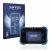 Front side of a product packaging with the brand logo Savvies. Next to it is the device Vtech Storio Max 2.0 shown with the co