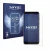 Front side of a product packaging with the brand logo Savvies. Next to it is the device Huawei P smart 2018 shown with the cor