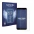 Front side of a product packaging with the brand logo Savvies. Next to it is the device LG Q7 shown with the corresponding scr