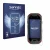 Front side of a product packaging with the brand logo Savvies. Next to it is the device Unihertz Atom shown with the correspon