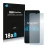 Front side of a product packaging with the brand logo Savvies. Next to it is the device realme XT shown with the corresponding