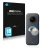 Front side of a product packaging with the brand logo Savvies. Next to it is the device Insta360 One X2 shown with the corresp