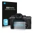 Front side of a product packaging with the brand logo Savvies. Next to it is the device Sony Alpha 1 shown with the correspond