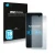 Front side of a product packaging with the brand logo Savvies. Next to it is the device Vivo Y70 shown with the corresponding 